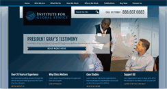 Desktop Screenshot of globalethics.org